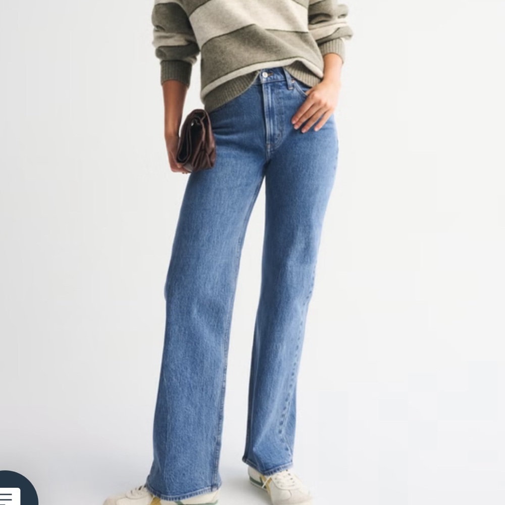 Abercrombie 90s relaxed high rise jeans - Picture 2 of 5